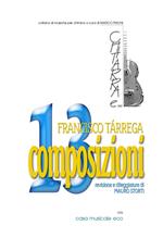 13 composizioni. Per chitarra. Spartito