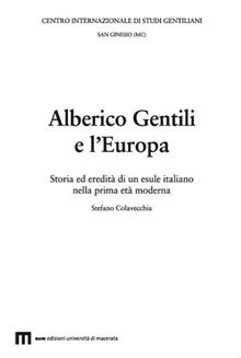 Alberico Gentili e l'Europa