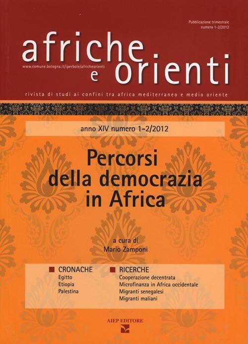 Afriche e orienti (2012) vol. 1-2. Percorsi della democrazia in Africa - copertina