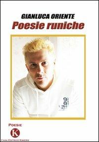 Poesie runiche - Gianluca Oriente - copertina