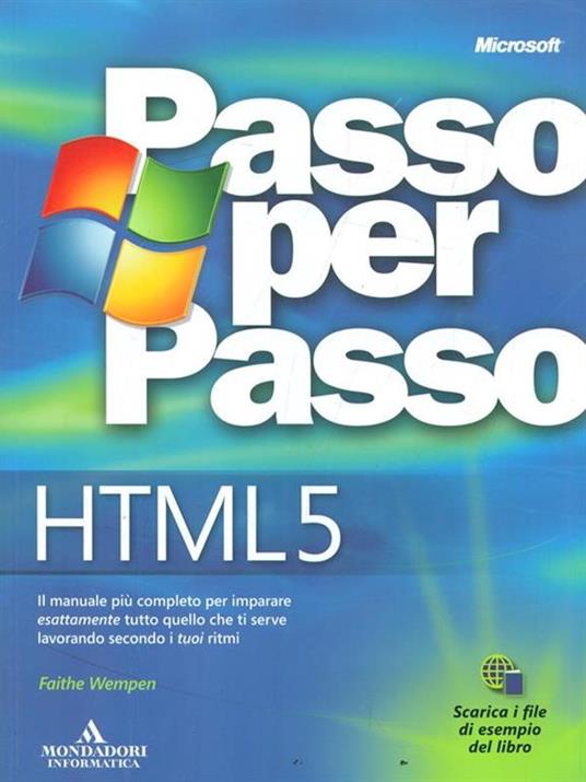 HTML 5. Passo per passo - Faithe Wempen - copertina