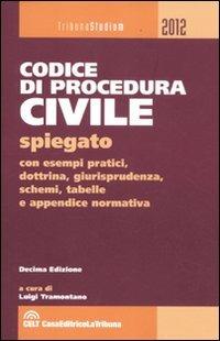 Il codice di procedura civile spiegato con esempi pratici, dottrina, giurisprudenza, schemi, tabelle e appendice normativa - copertina