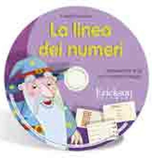 La linea dei numeri. Aritmetica fino al 20 con il metodo analogico. CD-ROM - Camillo Bortolato - copertina