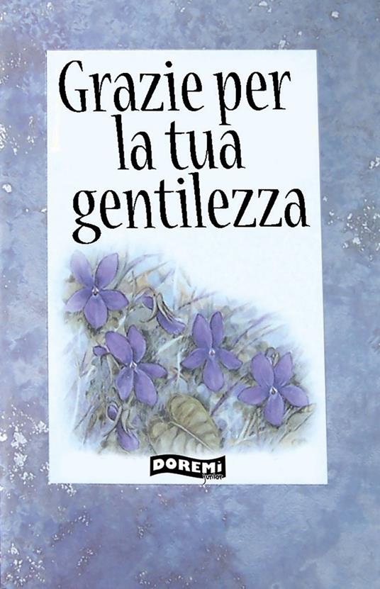 Grazie per la tua gentilezza - copertina