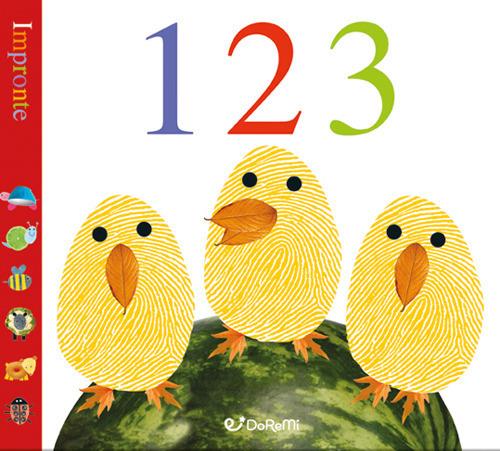 1 2 3. Impronte. Ediz. illustrata - copertina