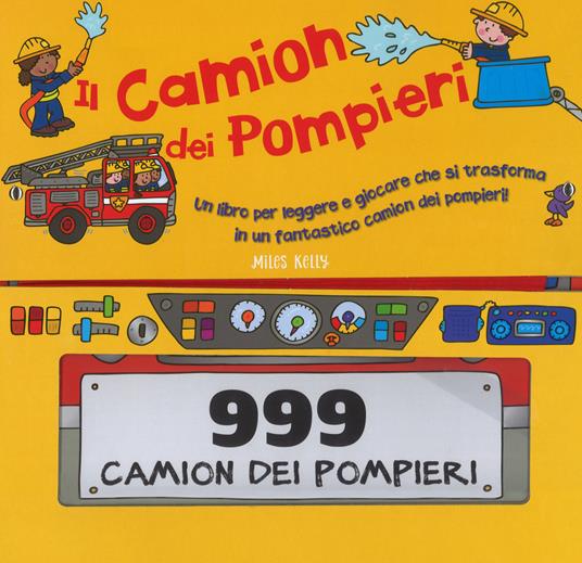 Il camion dei pompieri. Libro gioco. Ediz. a colori - copertina