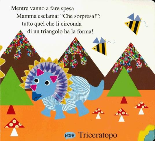 Dinosauri. Impara le forme. Impronte. Ediz. a colori - Sarah Powell - 2