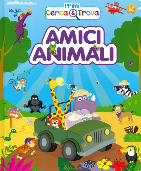 Amici animali. Primi cerca & trova. Ediz. a colori - copertina