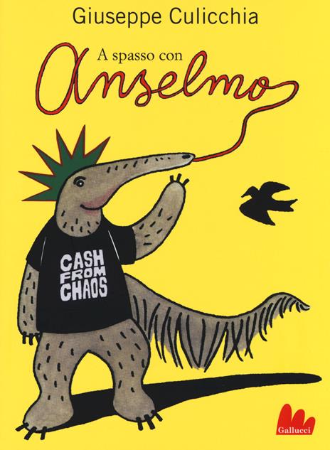 A spasso con Anselmo - Giuseppe Culicchia - copertina