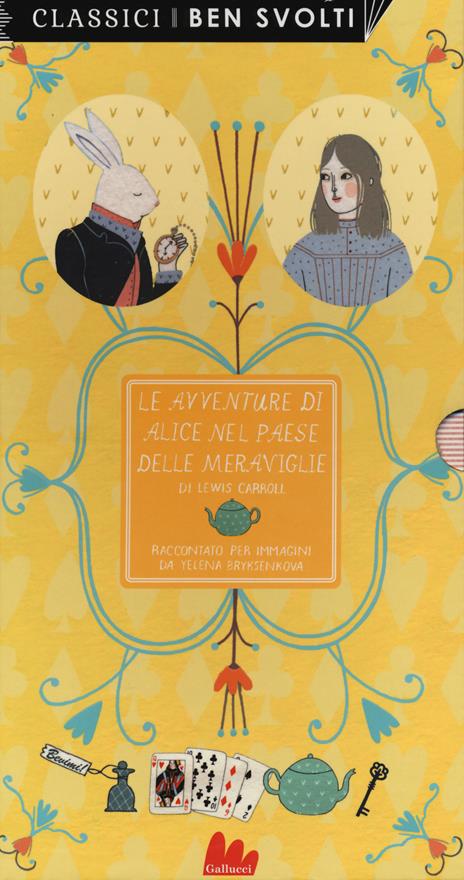 Le avventure di Alice nel paese delle meraviglie da Lewis Carroll. Ediz. a colori - Yelena Bryksenkova - copertina