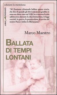 Ballata di tempi lontani - Marco Maestro - copertina