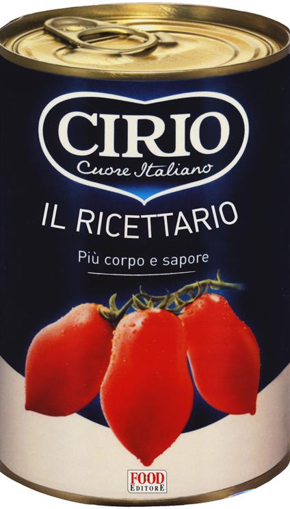 Cirio cuore italiano. Il ricettario - copertina