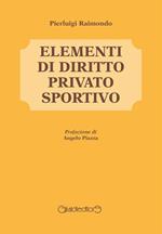 Elementi di diritto privato sportivo