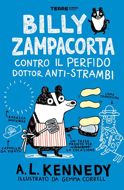 Billy Zampacorta contro il perfido dottor anti-strambi - A. L. Kennedy - copertina