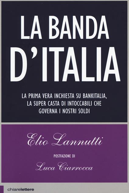 La banda d'Italia - Elio Lannutti - copertina