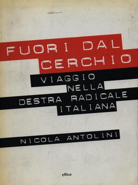 Fuori dal cerchio. Viaggio nella destra radicale italiana - Nicola Antolini - copertina