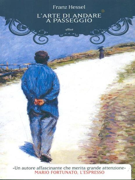 L'arte di andare a passeggio - Franz Hessel - copertina