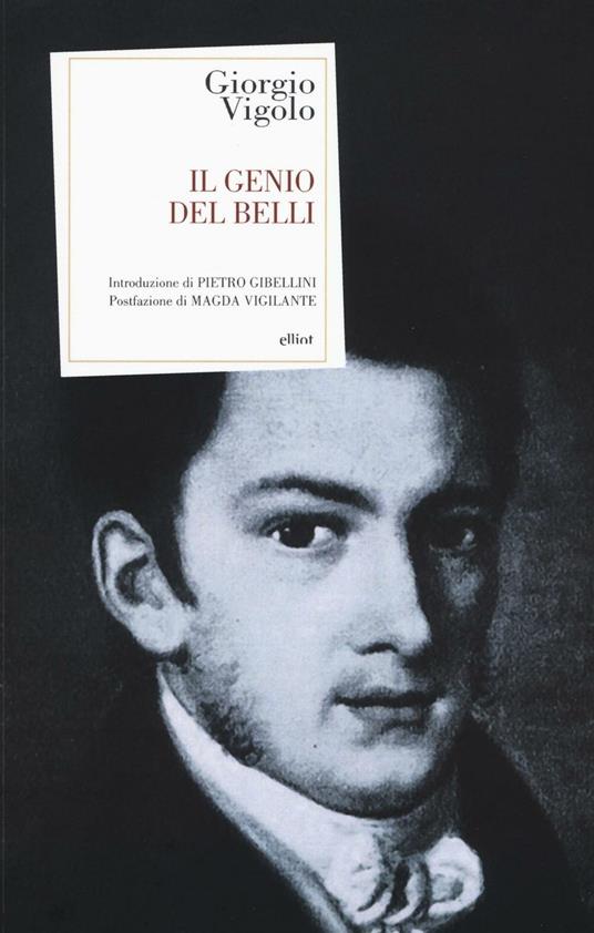 Il genio del Belli - Giorgio Vigolo - copertina