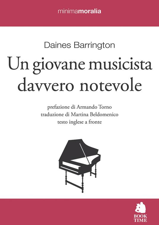 Un giovane musicista davvero notevole. Testo inglese a fronte - Daines Barrington - copertina