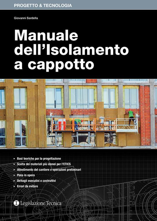 Manuale dell'isolamento a cappotto - Giovanni Sardella - copertina