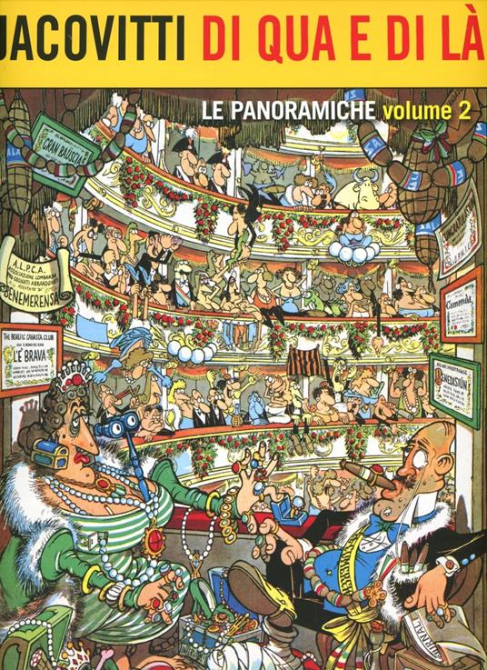 Jacovitti di qua e di là. Le panoramiche. Vol. 2 - Benito Jacovitti - copertina