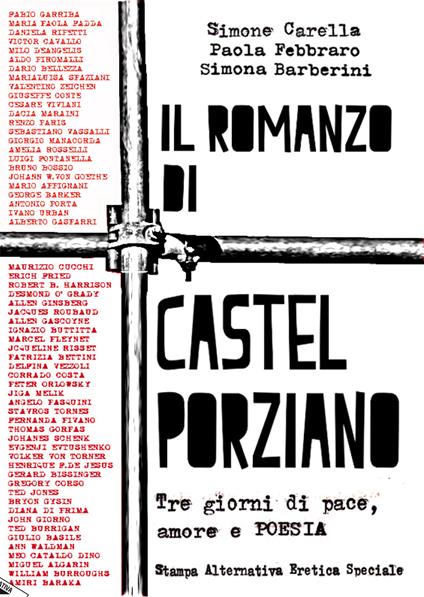 Il romanzo di Castel Porziano. Tre giorni di pace, amore e poesia - Simone Carella,Paola Febbraro,Simona Barberini - copertina