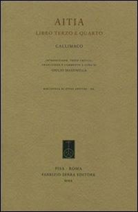 Aitia. Libri 3º e 4º - Callimaco - copertina