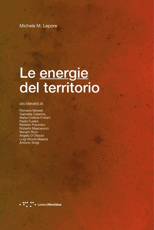 Le energie del territorio - Michele Lepore - copertina