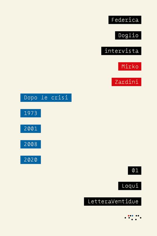 Dopo le crisi. 1973, 2001, 2008, 2020 - Federica Doglio,Mirko Zardini - copertina