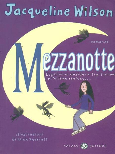 Mezzanotte - Jacqueline Wilson - copertina