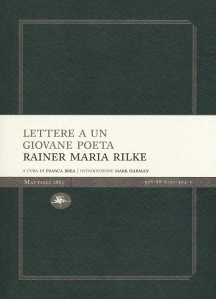 Lettere a un giovane poeta - Rainer Maria Rilke,Franz Xaver Kappus - copertina