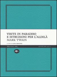 Visite in paradiso e istruzioni per l'aldilà - Mark Twain - copertina