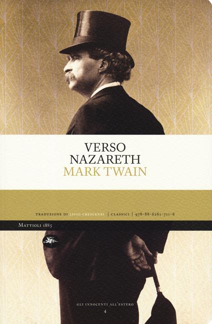 Verso Nazareth - Mark Twain - copertina