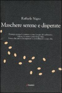 Maschere serene e disperate - Raffaele Nigro - copertina