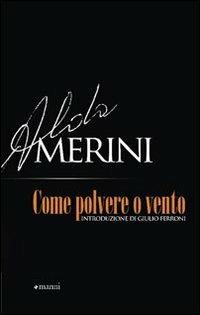 Come polvere o vento - Alda Merini - copertina