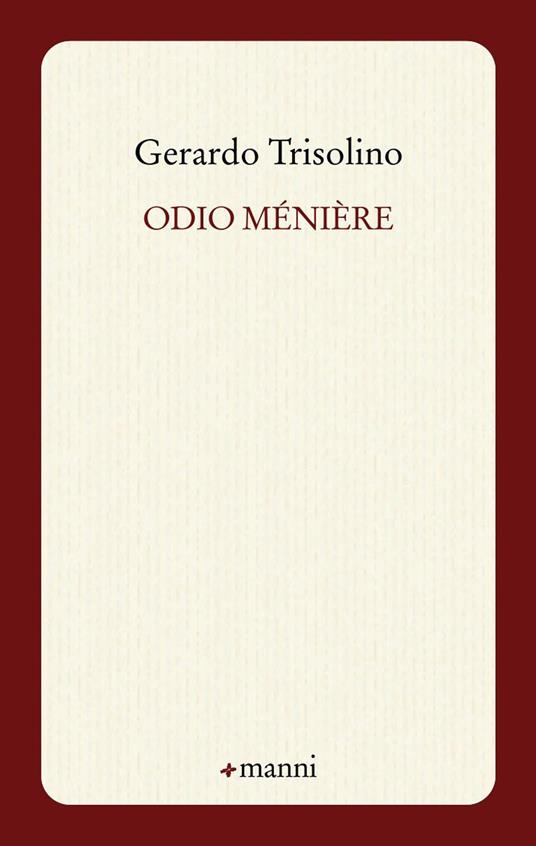 Odio Ménière - Gerardo Trisolino - copertina