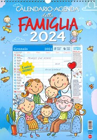 Calendario-agenda della famiglia 2024 - Libro - Sprea Editori 