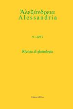 Alessandria. Rivista di glottologia (2015). Ediz. multilingue. Vol. 9