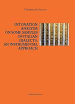 Intonation analysis on some samples of italian dialects: an instrumental approach