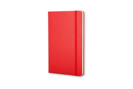 Taccuino Moleskine pocket a pagine bianche copertina rigida rosso. Scarlet Red - 3