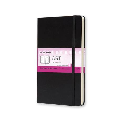 Taccuino Storyboard Moleskine Art large copertina rigida nero. Black - 2