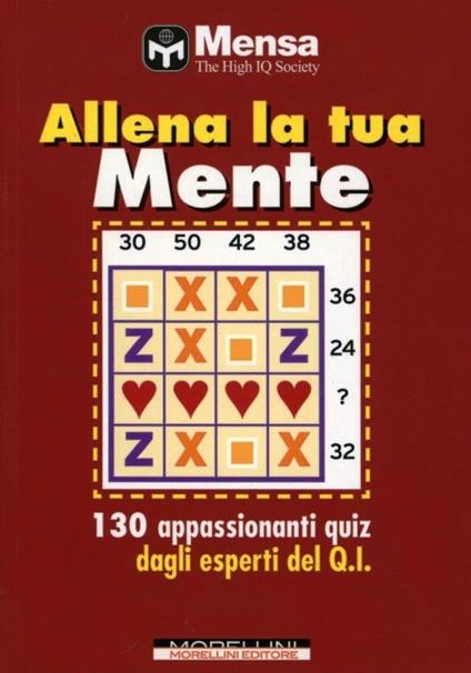 Allena la tua mente. Nuovi quiz di logica - copertina