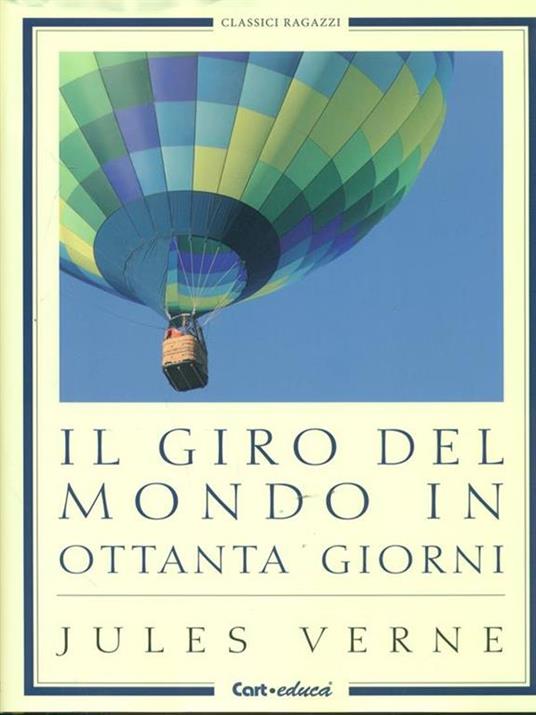 Il giro del mondo in 80 giorni - Jules Verne - copertina