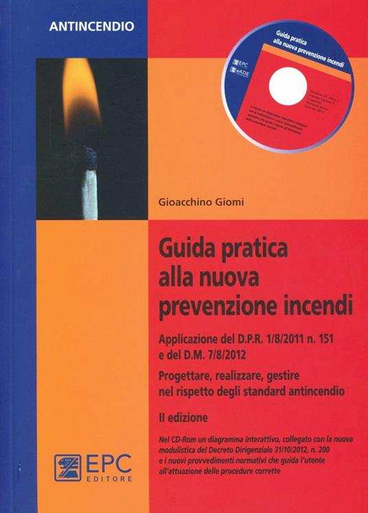 Guida partica alla nuova prevenzione incendi - Gioacchino Giomi - copertina