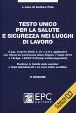 Testo unico per la salute e sicurezza nei luoghi di lavoro