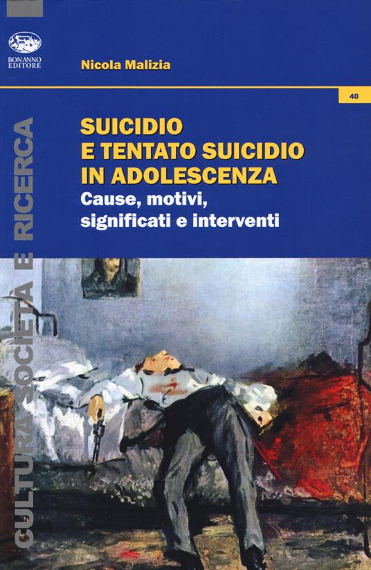 Suicidio e tentato suicidio in adolescenza. Cause, motivi, significati e interventi - Nicola Malizia - copertina