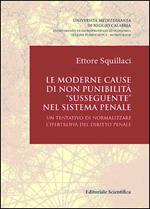 Le moderne cause di non punibilità «susseguente» nel sistema penale. Un tentativo di normalizzare l'ipertrofia del diritto penale