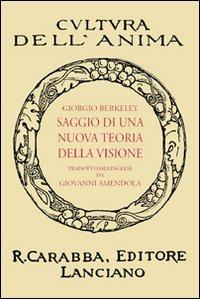 Saggio di una nuova teoria della visione - George Berkeley - copertina