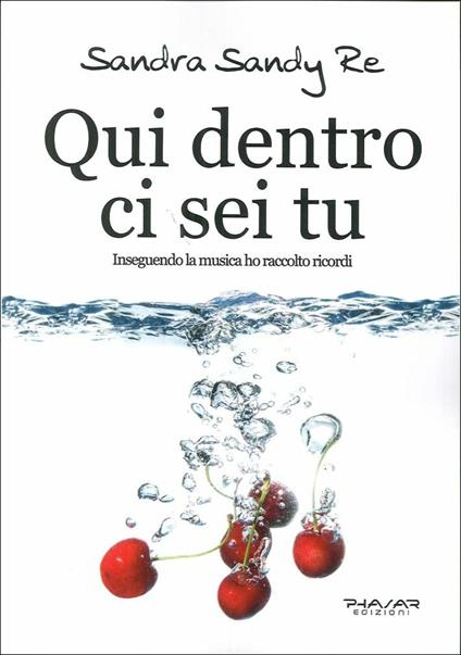 Qui dentro ci sei tu. Inseguendo la musica ho raccolto ricordi - Sandra Sandy Re - copertina