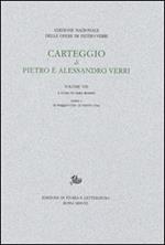 Carteggio di Pietro e Alessandro Verri